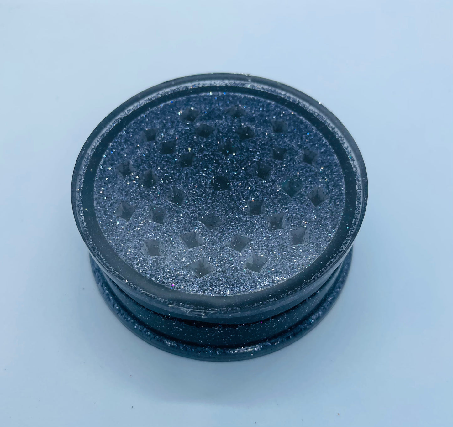 Black Glittery Grinder